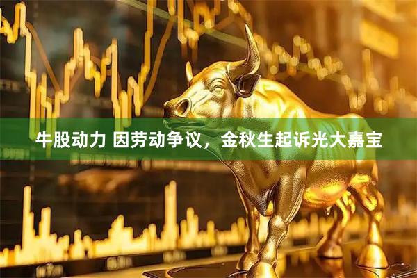 牛股动力 因劳动争议，金秋生起诉光大嘉宝