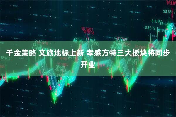 千金策略 文旅地标上新 孝感方特三大板块将同步开业