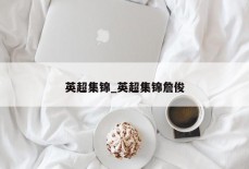 英超集锦_英超集锦詹俊